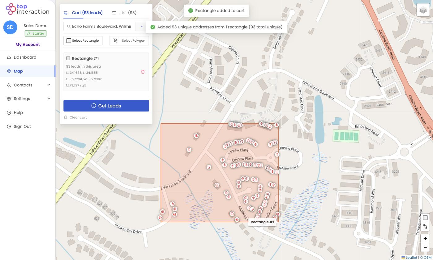 Can You Create a Contact List From a Map?