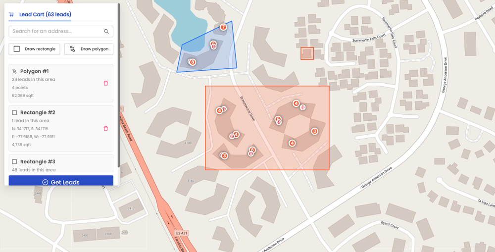 Territory map workspace